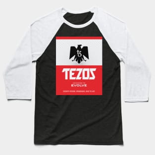 Tezos Beer Label Baseball T-Shirt